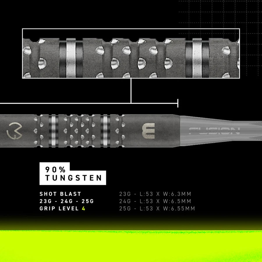 WINMAU - MICHAEL VAN GERWEN - TS PRO - MVG - SWITCH POINT DARTS - 23g/24g/25g