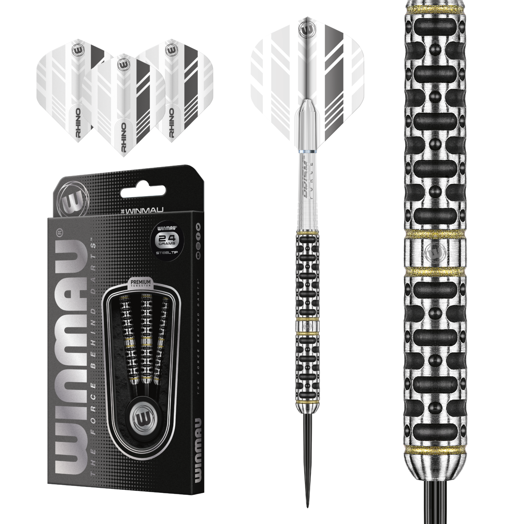 Winmau WINMAU - STEVE BROWN - 90% - 24g – www.flightclub.ie
